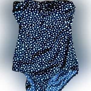 Polka Dot One Piece Swimsuit